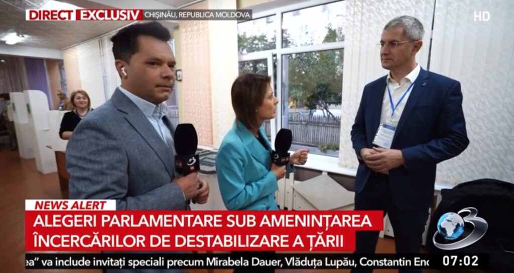 Dan Barna este observator din parlamentul European la Alegerile din Republica Moldova