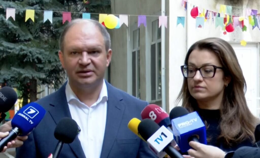 Ion Ceban a votat alături de soție