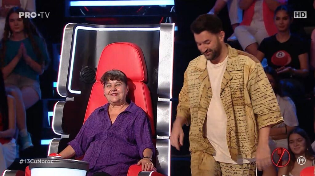 Doamna din public a convins-o pe Andreea Dobre să-l aleagă pe Smiley