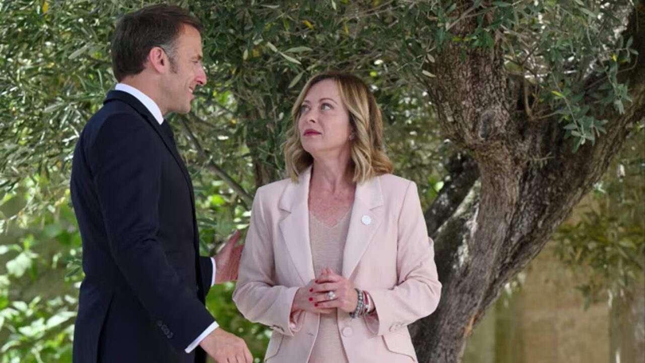 Meloni și Macron