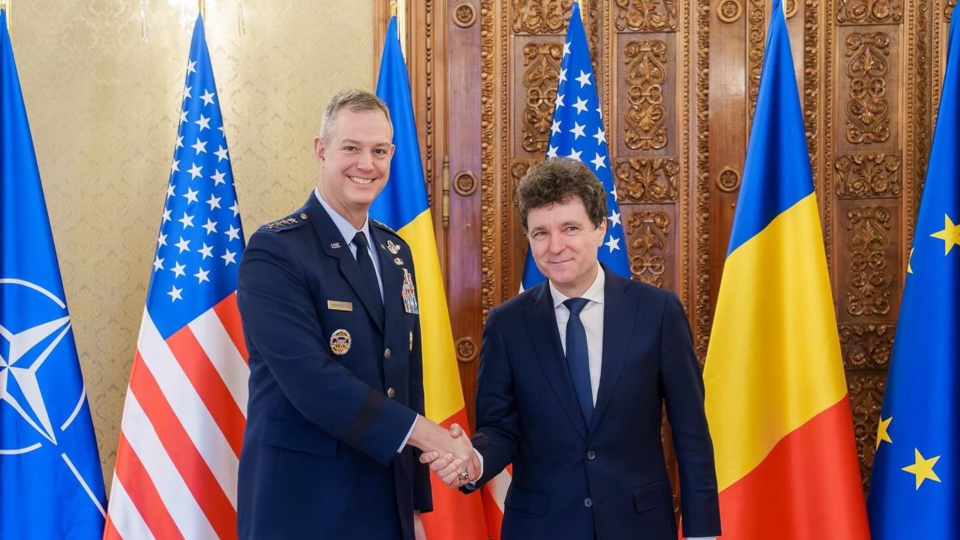 Nicușor Dan, Președintele României, anunță contribuția trupelor NATO la întărirea frontierei estice a Poloniei
