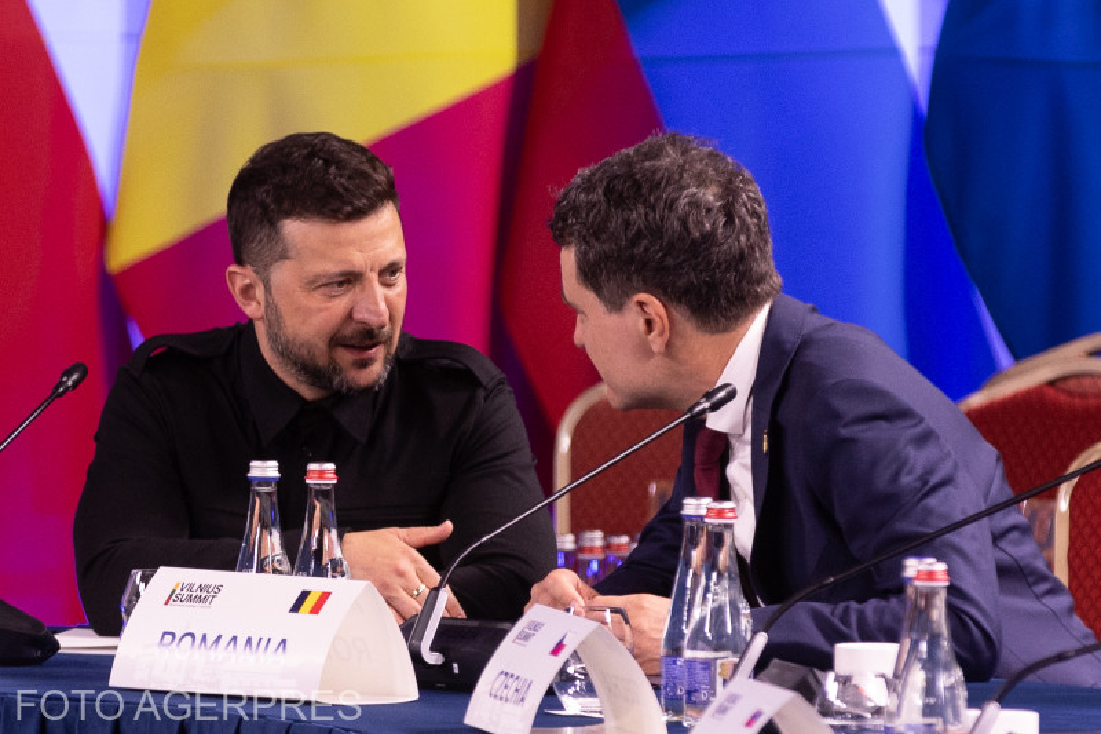 Zelenski și Nicușor Dan