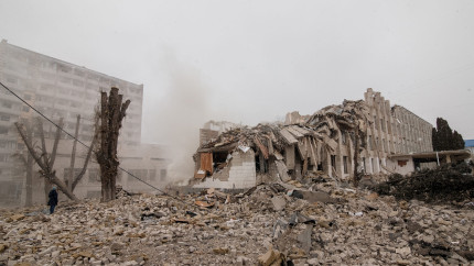 Rusia a bombardat din nou Ucraina cu rachete și drone. O misiune a UE avariată în urma atacului