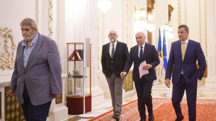 Liderii Coaliției s-au întâlnit miercuri la Palatul Victoria pentru discuții privind reforma administrației locale.