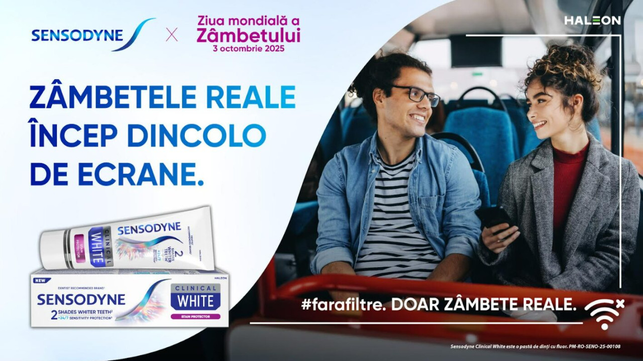 Digitalizarea afectează sănătatea mintală. Astăzi de Ziua Mondială a Zâmbetului reconectarea începe cu un zâmbet real
