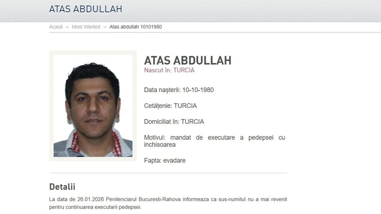 Ce purta Abdullah Atas când a părăsit Penitenciarul Rahova. Ultima fotografie cu acesta