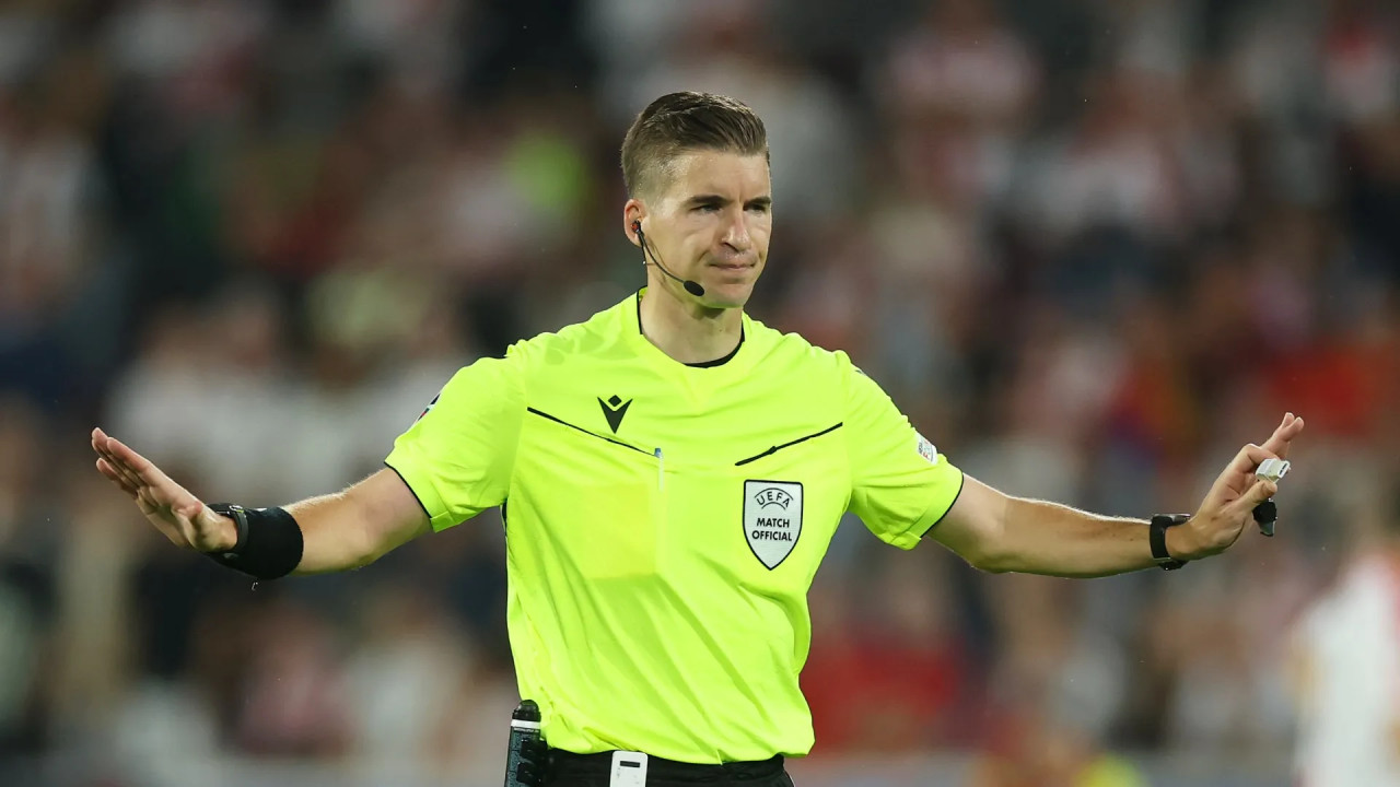 Cine este arbitrul meciului Turcia-România Francois Letexier