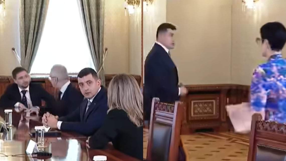 Incident la Cotroceni. De ce a ridicat Delia Dinu de la masă delegația AUR. Care sunt regulile la Cotroceni