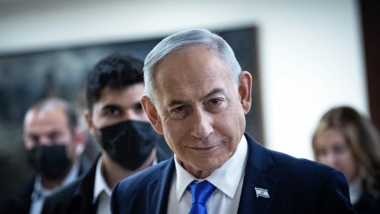Israelul bombardat masiv Netanyahu a fost...