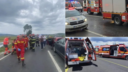 Plan roșu de intervenții. Accident devastator din păcate 13 persoane au...