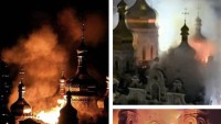 Catedrala Adormirii Maicii Domnului cuprinsă de flăcări Ne rugăm8230