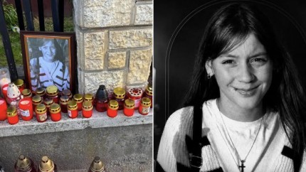 O mamă își plânge acum copilul. Fetița ei a fost ucisă