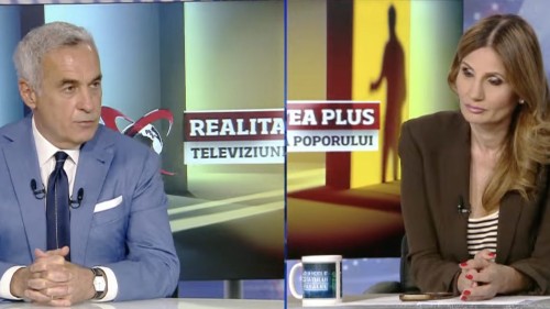 Călin Georgescu a certat-o pe Anca Alexandrescu în direct la Realitatea TV