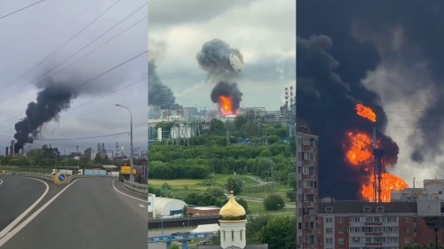 Atac devastator al Ucrainei în Rusia. S-a zguduit tot pământul