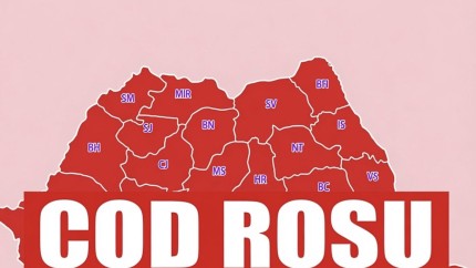 UPDATE S-a emis Cod Roșu de furtuni și grindină