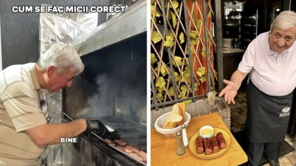 Pe câte părți şi de câte ori se întorc micii pe grătar potrivit celebrului Sandu Cocoșatu. Greșelile pe care le fac mulți români