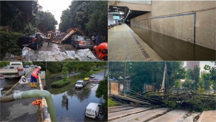 Furtuna a paralizat Bucureștiul aproape 2.000 de apeluri la 112 metrou inundat și sute de intervenții încă în așteptare