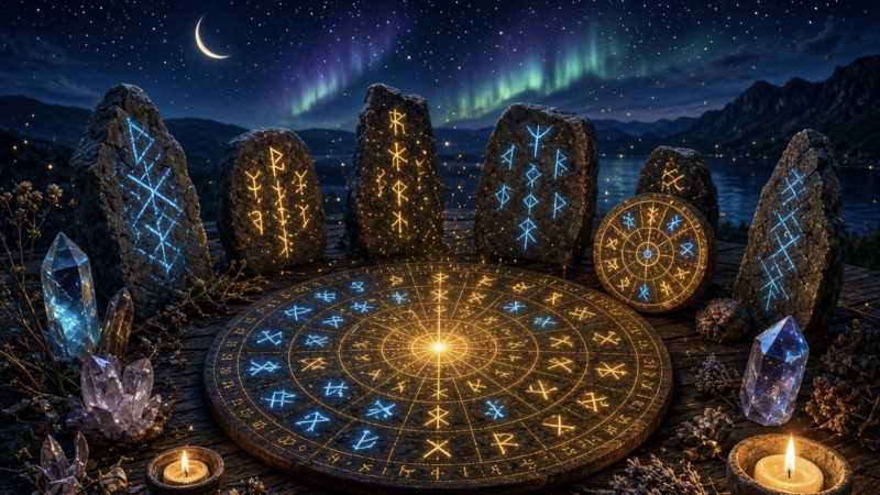 Horoscop rune 14 august 2026 Schimbări neașteptate de linie și simbolul nordic care aduce belșug