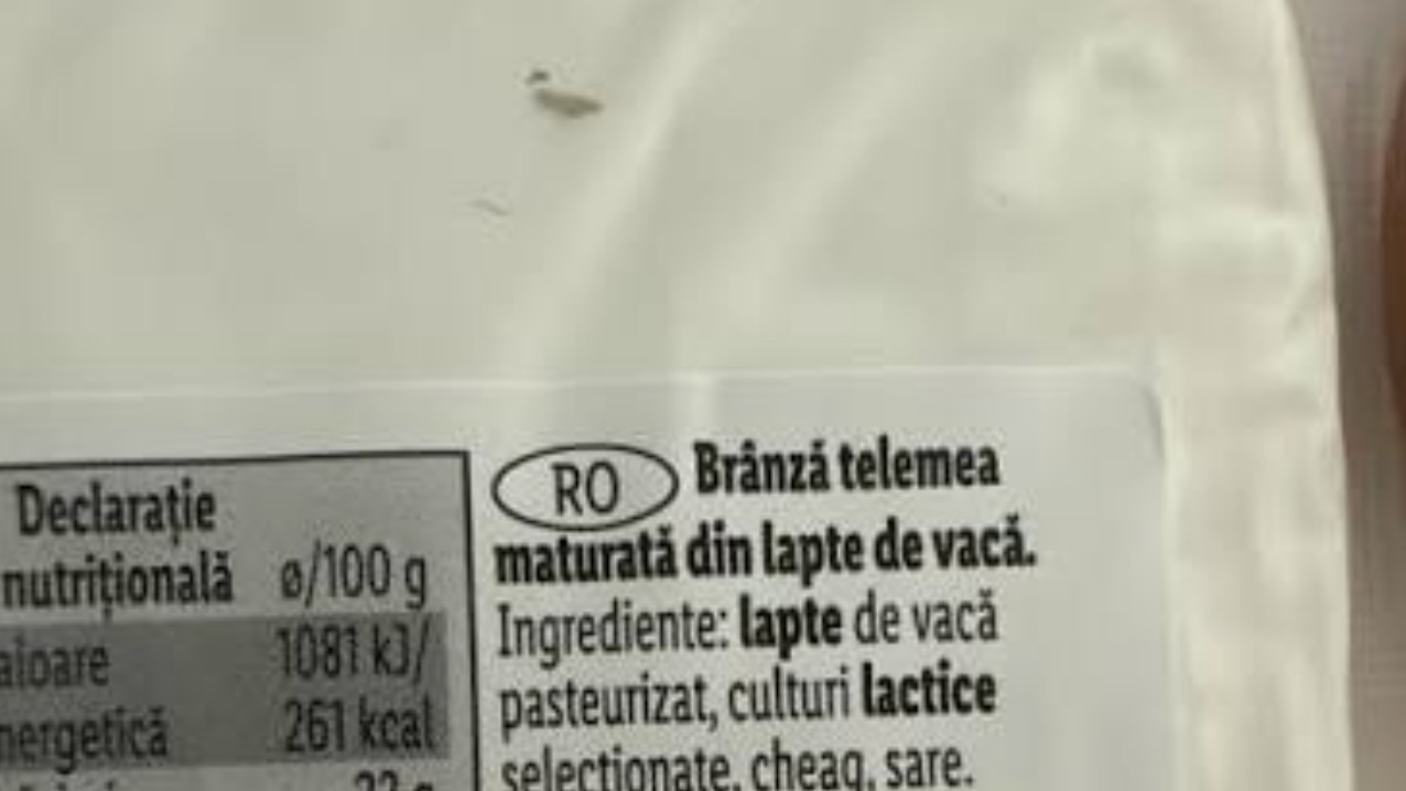 Ce conține de fapt brânza Pilos de la Lidl