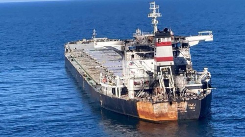 3 drone au lovit o nava pe platforma Petrom